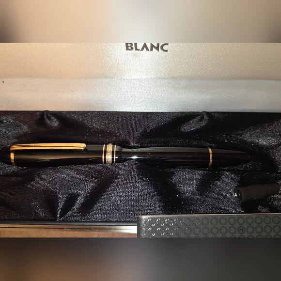 Montblanc Black Meisterstuck LeGrand Rollerball - Picture 2 of 7
